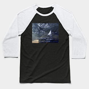White Sail Baseball T-Shirt
